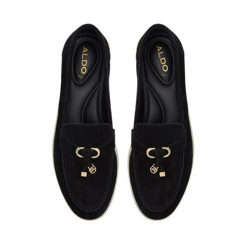Creras-In Women's Loafers - Black
