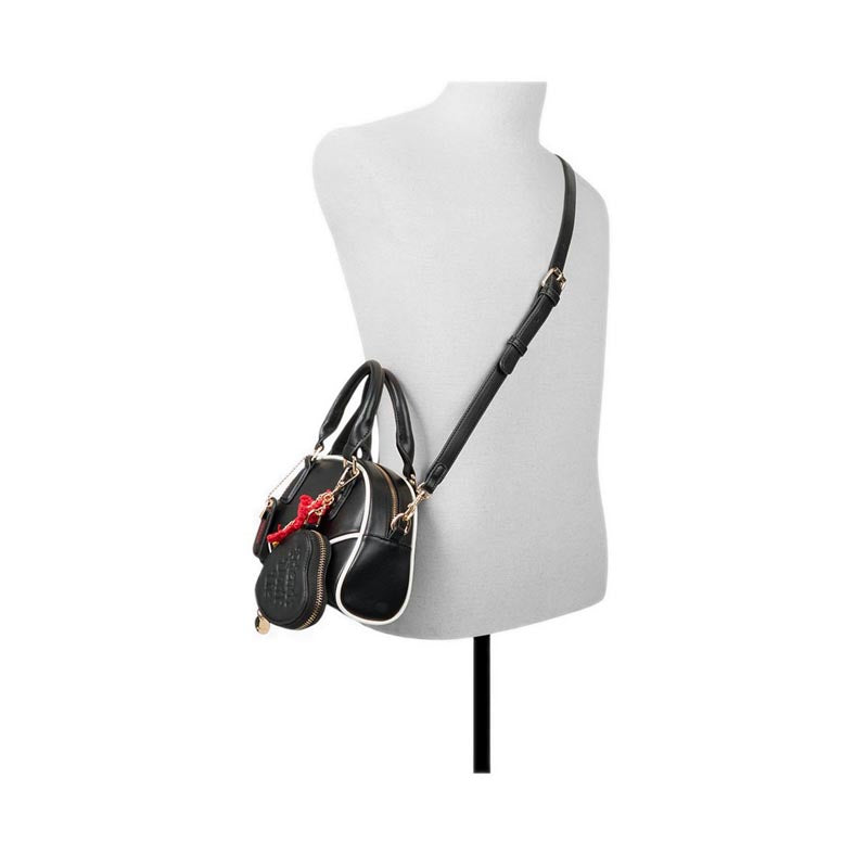 Aldo x Stranger Things Friendsdontliee Women's Satchel Bag - Black/White