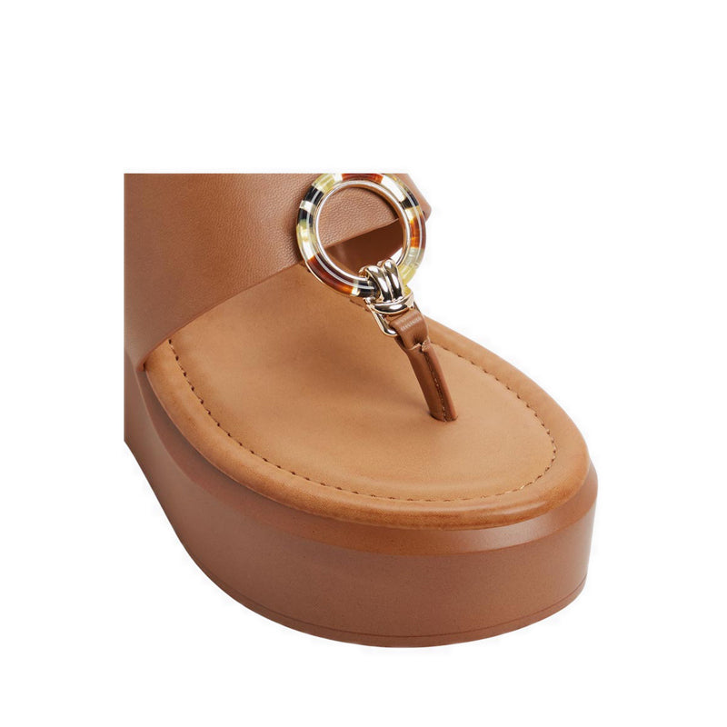 Friegan Women's Beach Sandals - Medium Brown