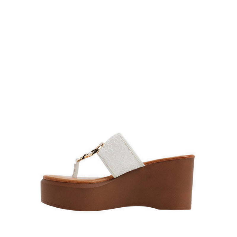 Friegan Women's Beach Sandals - White/Bone