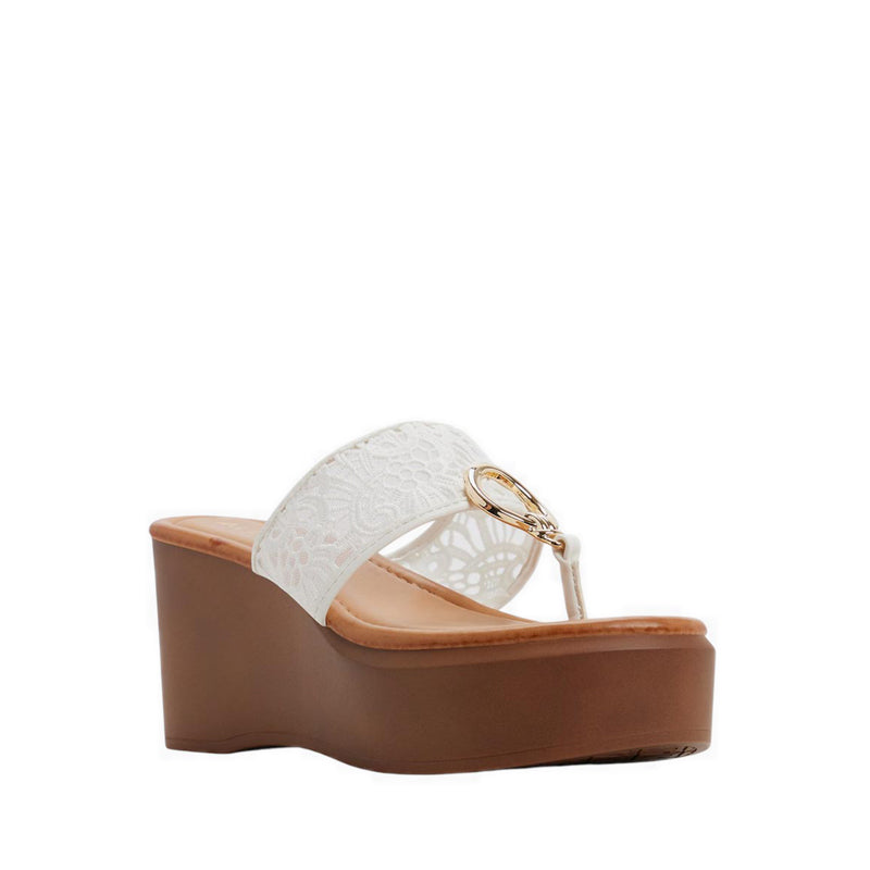 Friegan Women's Beach Sandals - White/Bone