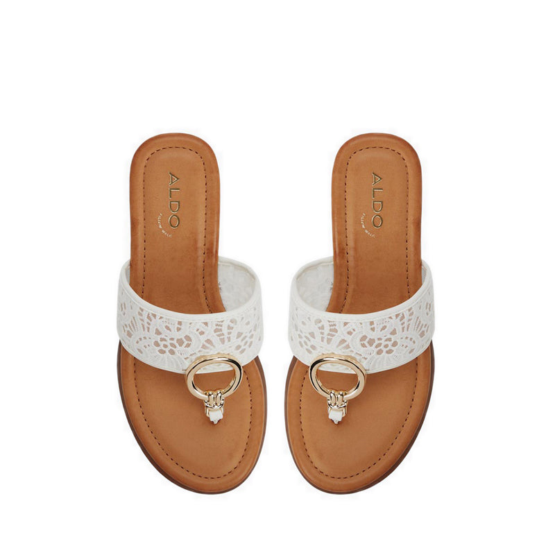 Friegan Women's Beach Sandals - White/Bone