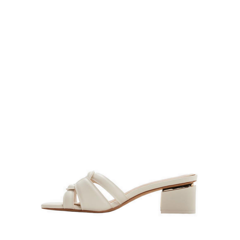 Najla Women's Heeled Sandals - White/Bone