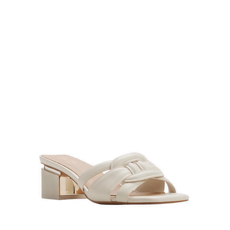 Najla Women's Heeled Sandals - White/Bone
