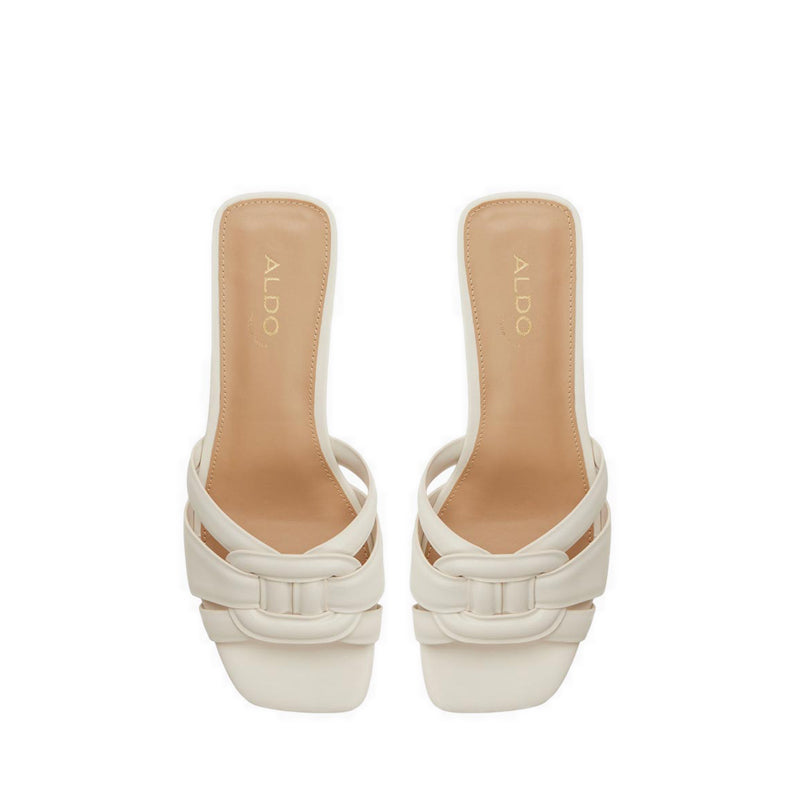 Najla Women's Heeled Sandals - White/Bone