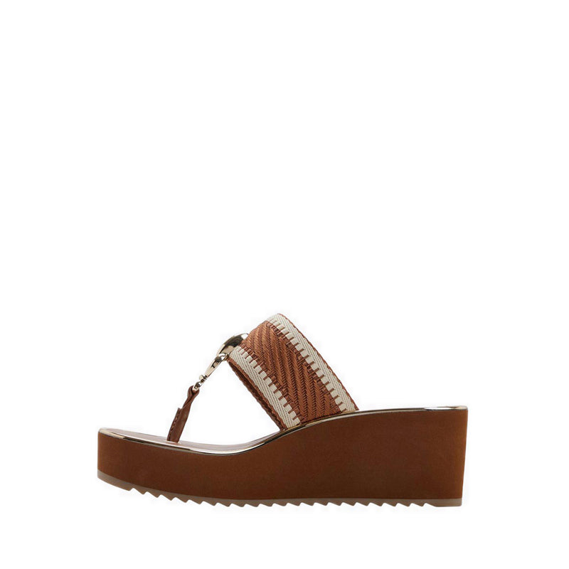 Penelopy Women's Beach Sandals - Medium Brown