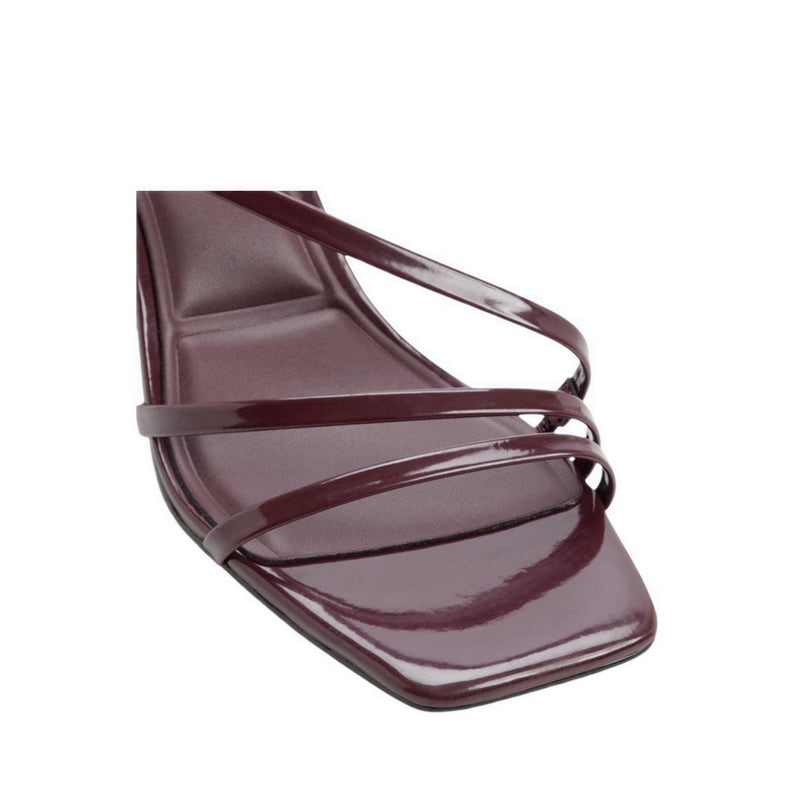 Atlanticus Women's Heeled Sandals - Bordo