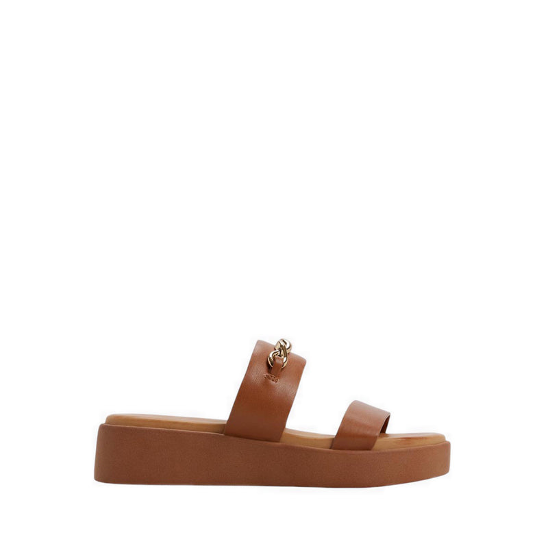 Halamaever Women's Beach Sandals - Medium Brown