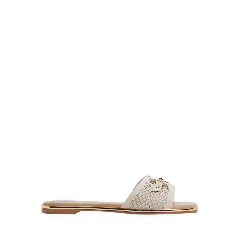Alamassi Women's Flat Sandals - Open Brown