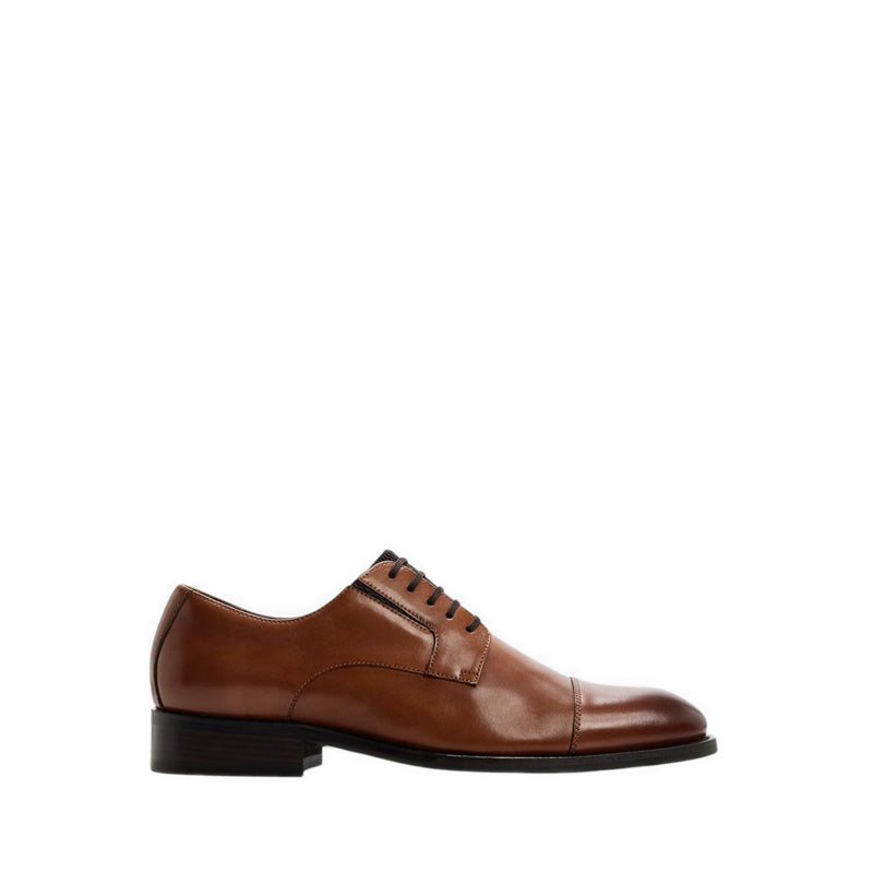 Zanka Men's Lace Up Shoes - Cognac