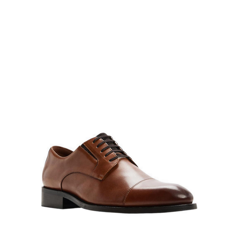 Zanka Men's Lace Up Shoes - Cognac