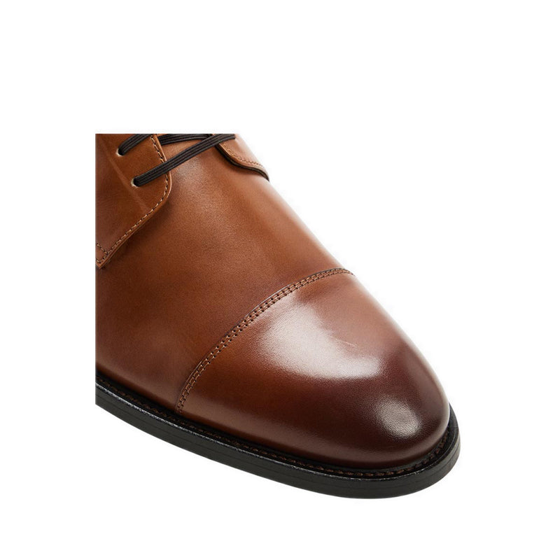 Zanka Men's Lace Up Shoes - Cognac