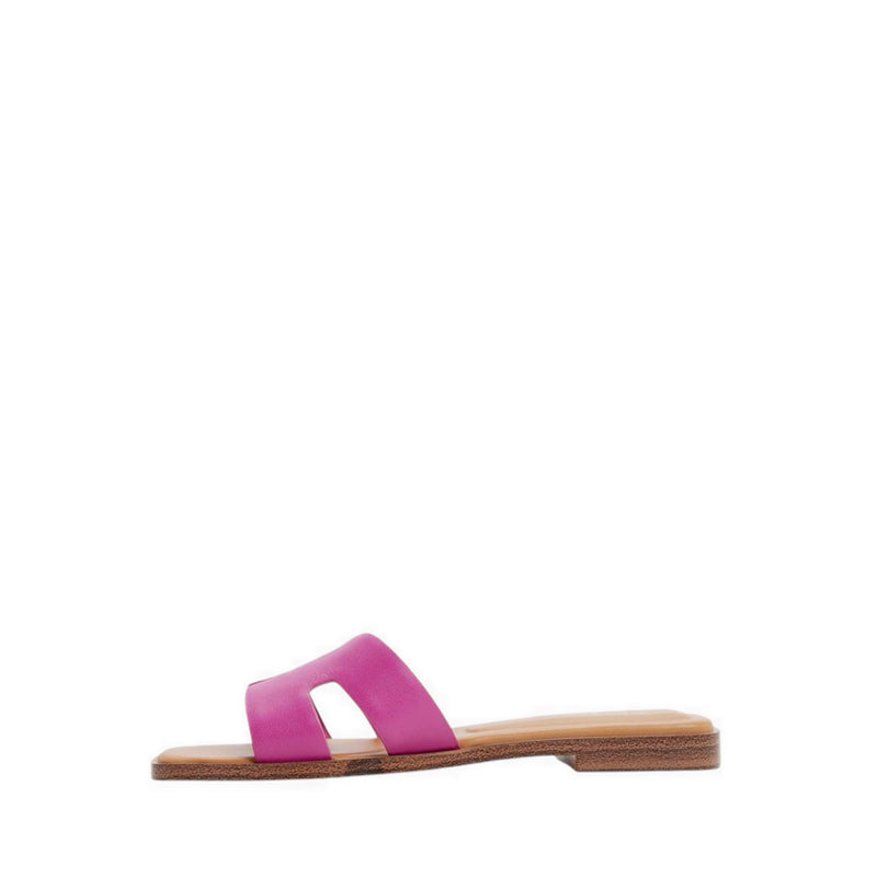 Itsandal Women's Flat Sandals - Dark Pink