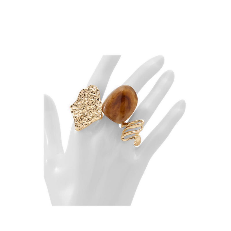 Aldo Tortoise Women's Rings - Light Brown