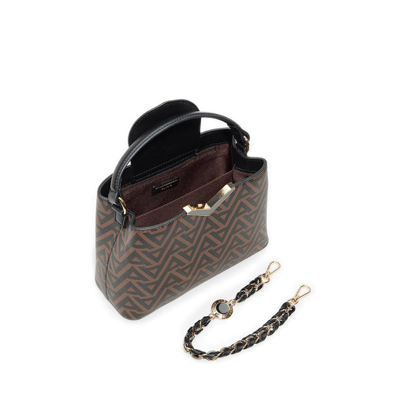 Aldo Valentya Women's Top Handle Bag - Medium Brown