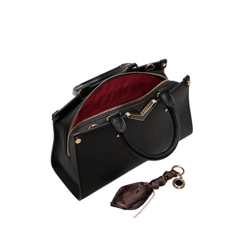 Valerrya Women's Satchel Bag - Black