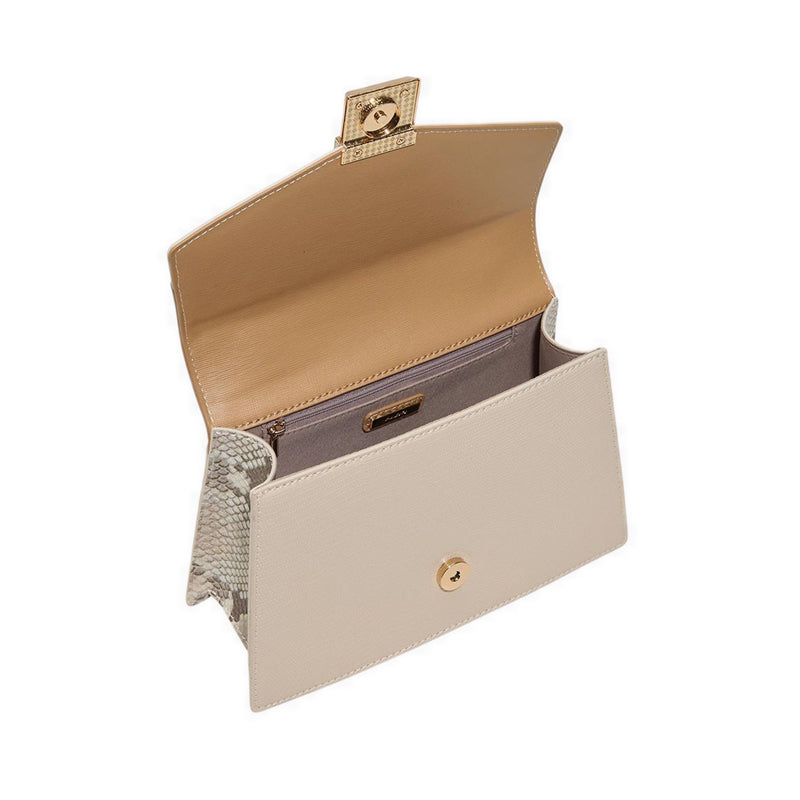Miressa Women's Top Handle Bag - Bone