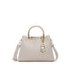 Cloena Women's  Satchel Bag - Taupe