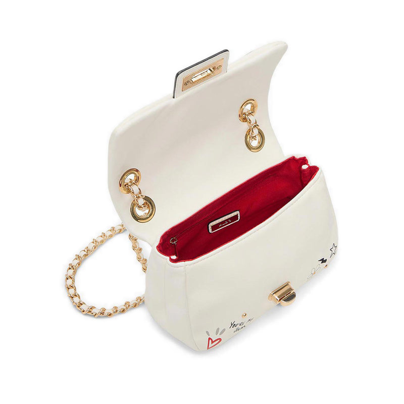 Lovebag Women's Crossbody Bag - White