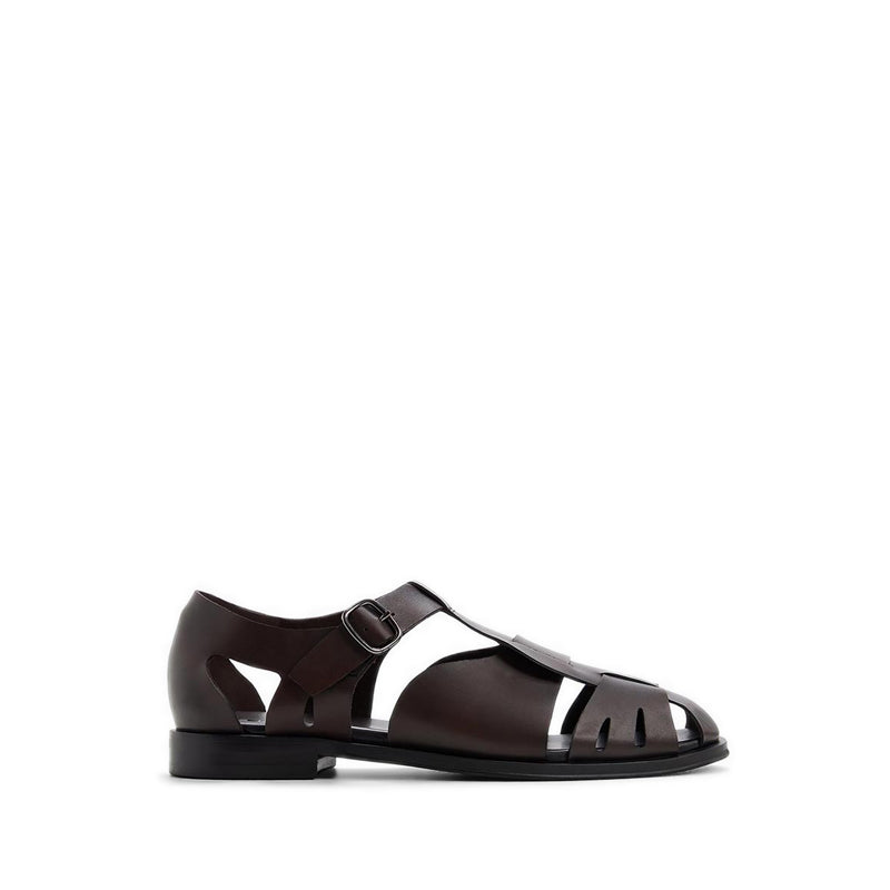 Lancing Men's Sandals & Slide Dark Brown