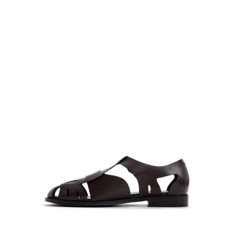 Lancing Men's Sandals & Slide Dark Brown