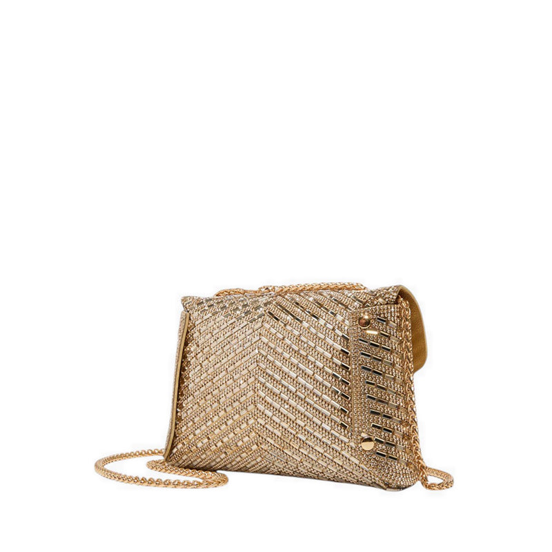 Sparklebag Women's  Crossbody Bag - Gold