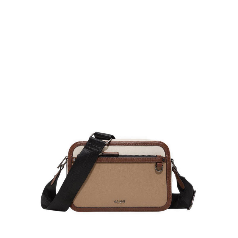 Crerild Men's  Crossbody Bag - Open Brown