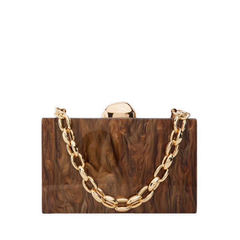 Zaloriax Women's Clutch Bag - Brown