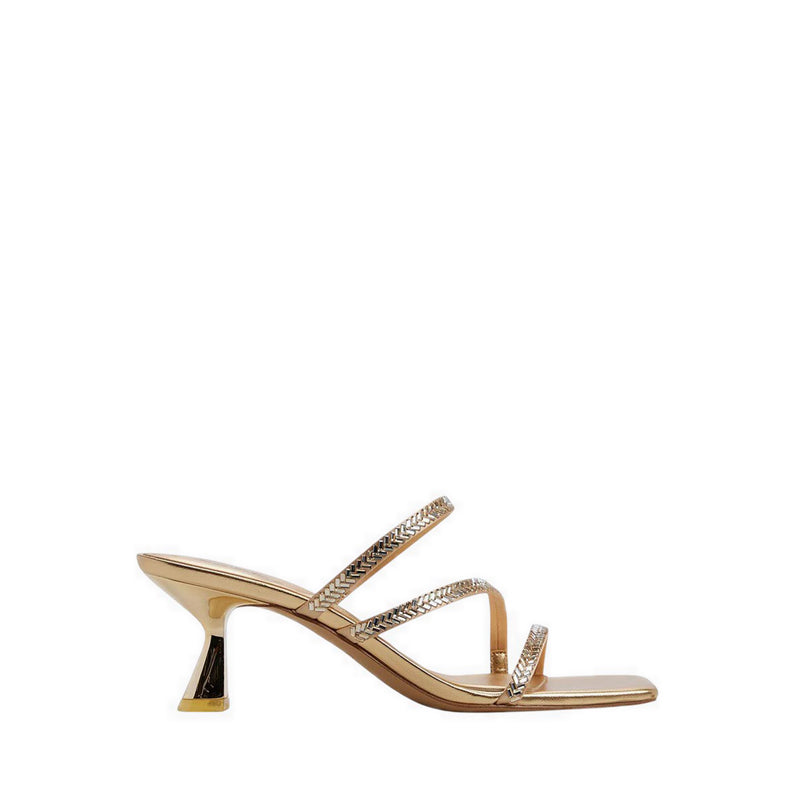 Avelinne Women's Heeled Sandals - Gold