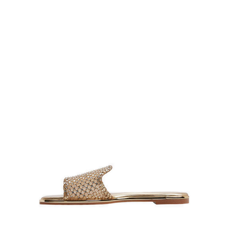 Aldo Bessy Women's Flat Sandals - Gold