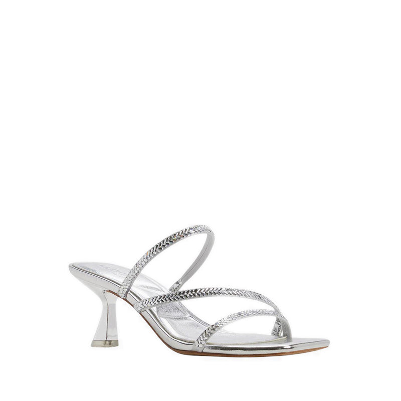 Avelinne Women's Heeled Sandals - Silver