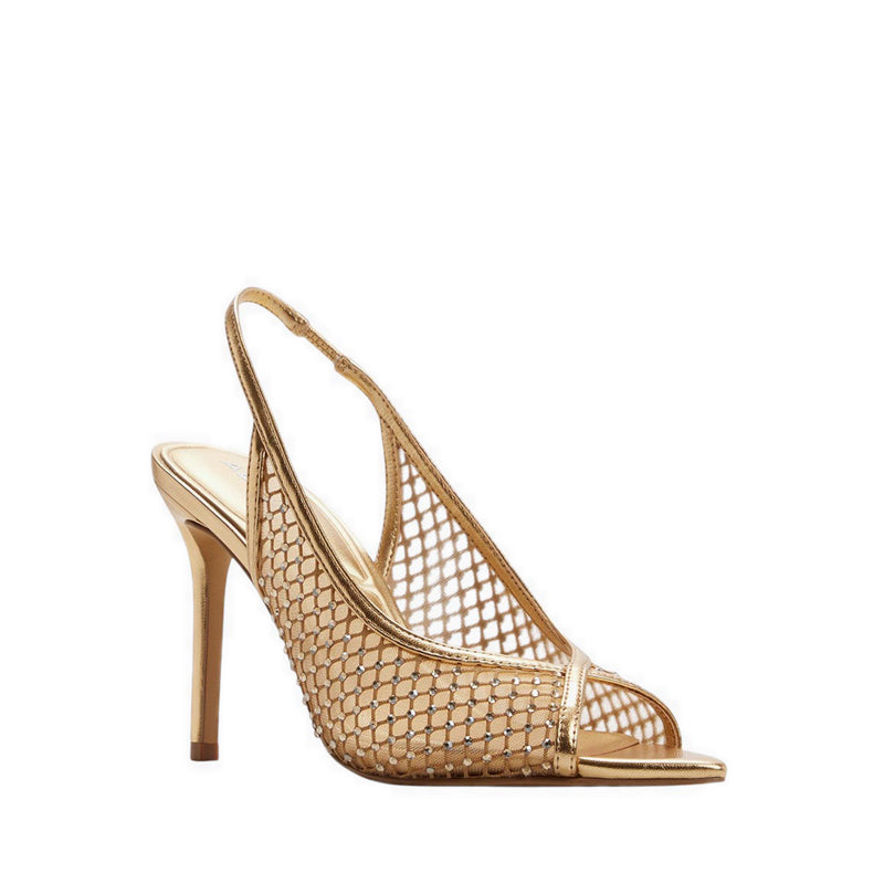 Skolas Women's Heeled Sandals - Gold