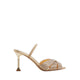 Moonlit Women's Heeled Sandals - Gold