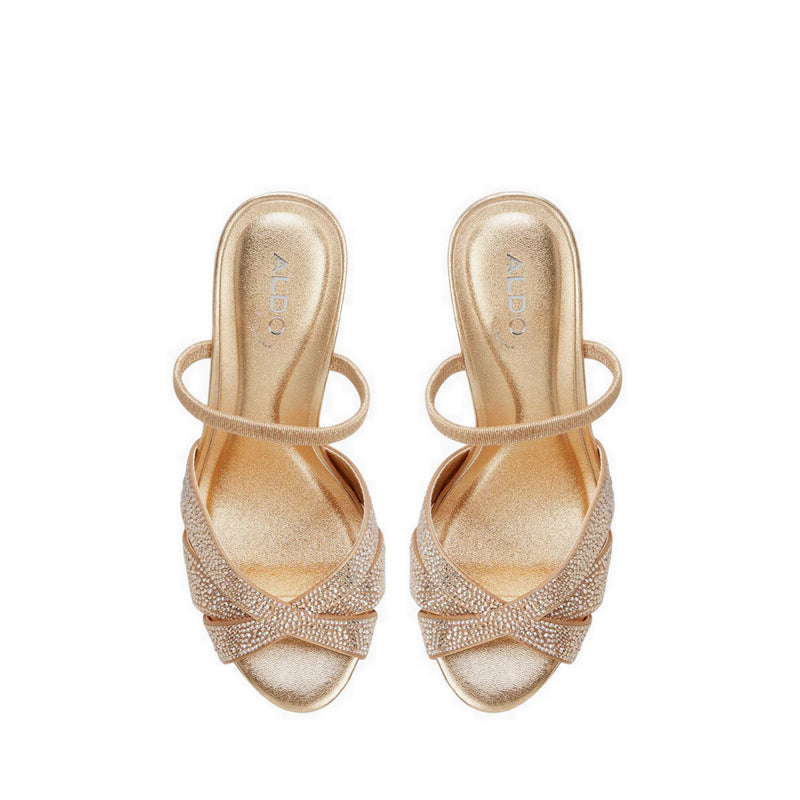 Moonlit Women's Heeled Sandals - Gold