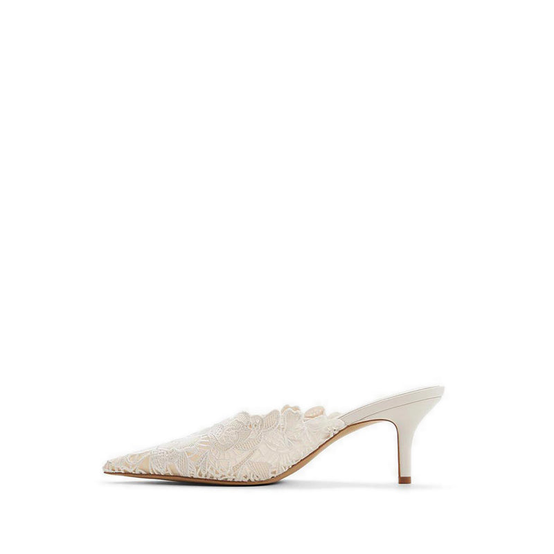 Galina Women's Heeled Shoes - Cream