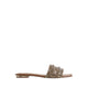 Navalia Women's Flat Sandals - Gold