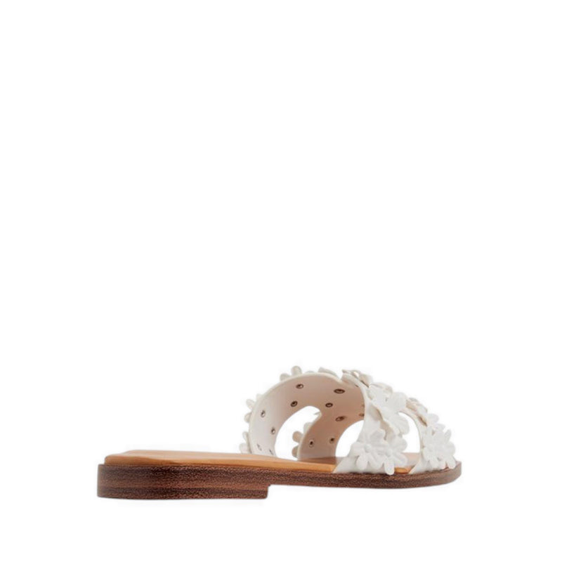 Itsandal Women's Flat Sandals - Open White
