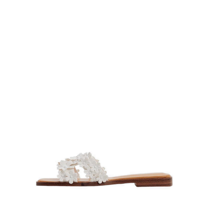 Itsandal Women's Flat Sandals - Open White