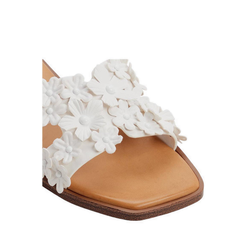 Itsandal Women's Flat Sandals - Open White