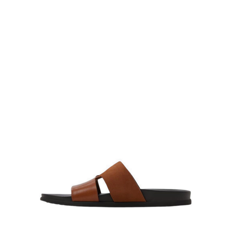 Aldo Marcelo Men's Flat Sandals - Cognac