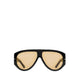 Kristinaa Women's Sunglasses - Black/Gold Multi
