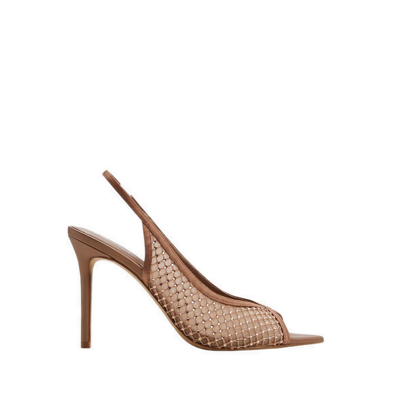 Skolas Women's Heeled Sandals - Light Brown