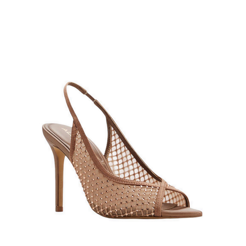 Skolas Women's Heeled Sandals - Light Brown