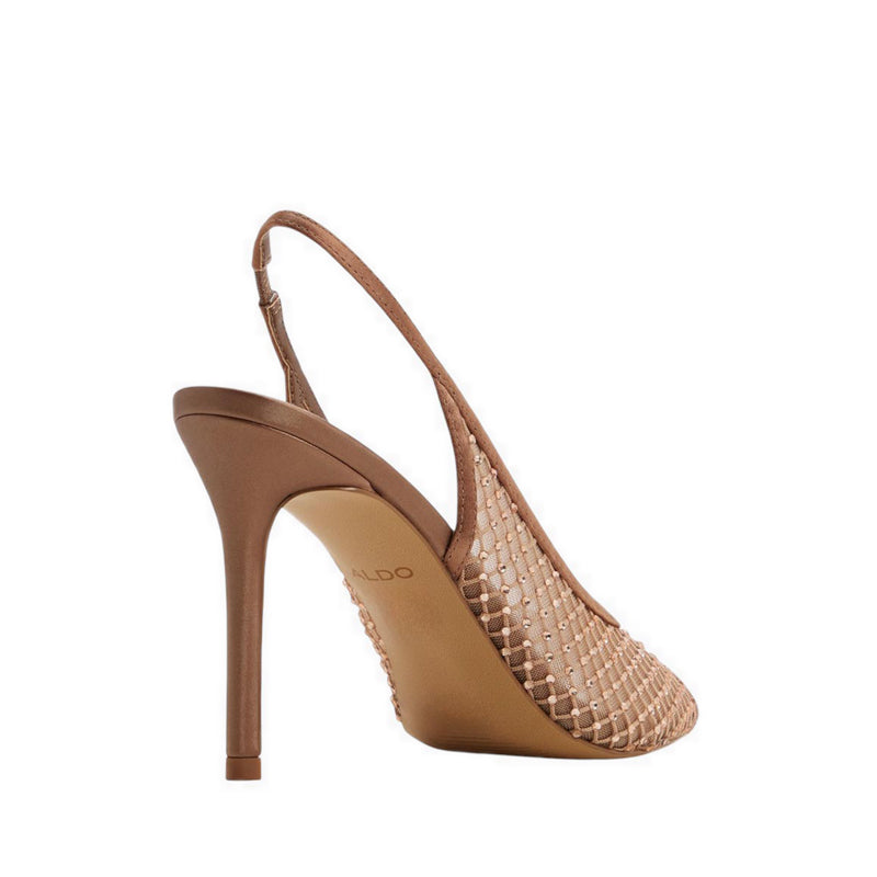 Skolas Women's Heeled Sandals - Light Brown