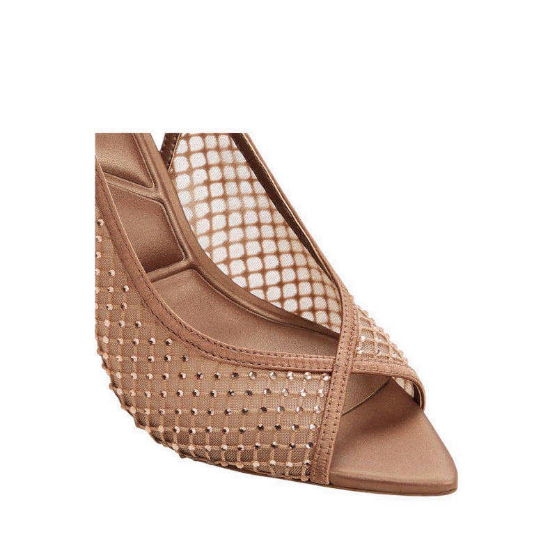 Skolas Women's Heeled Sandals - Light Brown