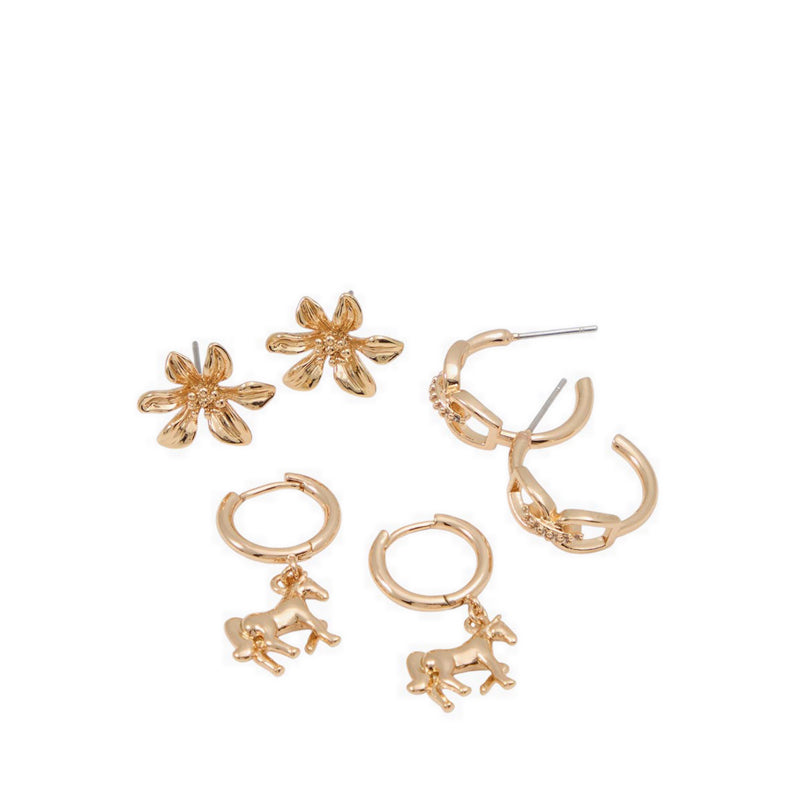 Aldo Galloura Women's Earrings - Gold/Clear Multi