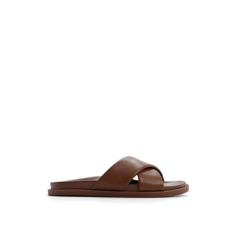 Aldo Borgo Men's Flat Sandals - Dark Brown