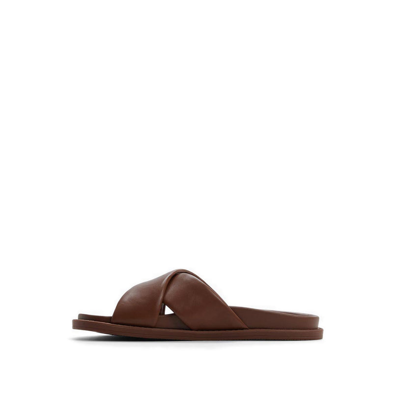 Aldo Borgo Men's Flat Sandals - Dark Brown