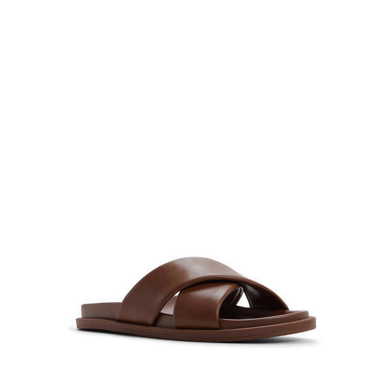 Aldo Borgo Men's Flat Sandals - Dark Brown