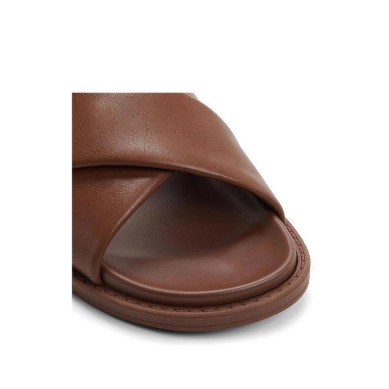 Aldo Borgo Men's Flat Sandals - Dark Brown